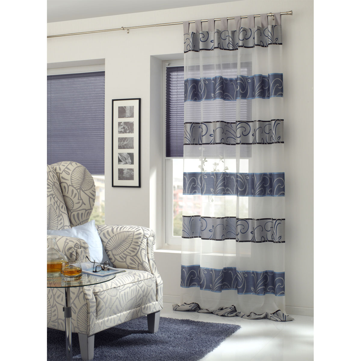 Gardinia Gardinenstange Konus Durchmesser 19/16 mm edelstahl 120-210 cm ausziehbar Bild 5