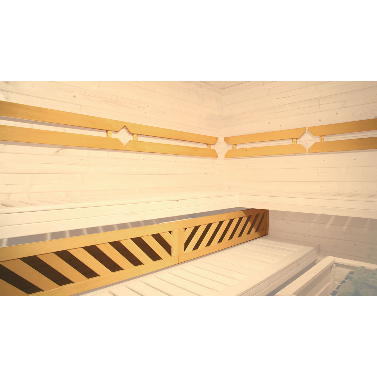 Weka Desgin-Sauna „Kemi Panorama 3“, 7,5 kW, Bio Bild 7