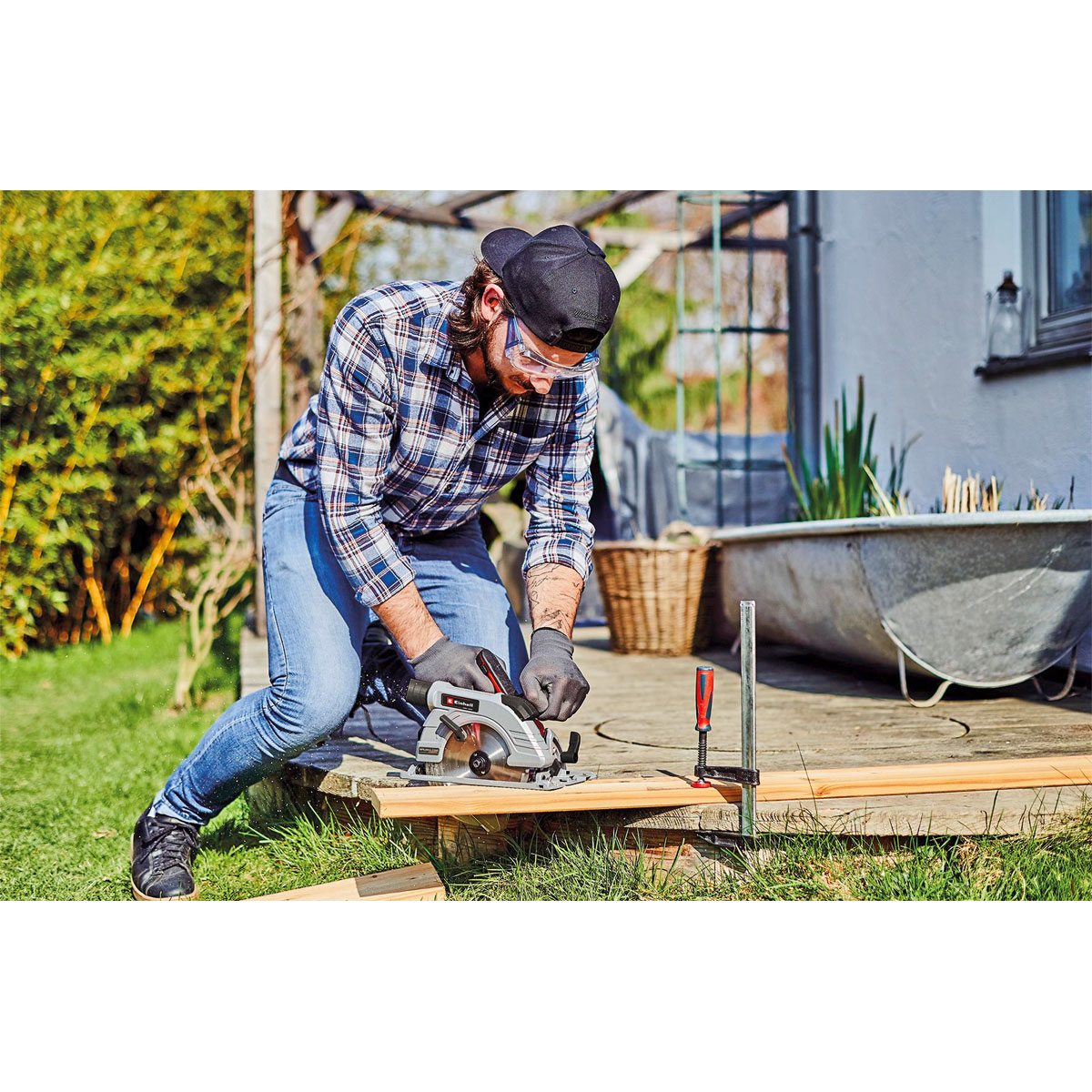 Einhell Akku-HandkreissägeTP-CS 18/190 Li BL-Solo Bild 4