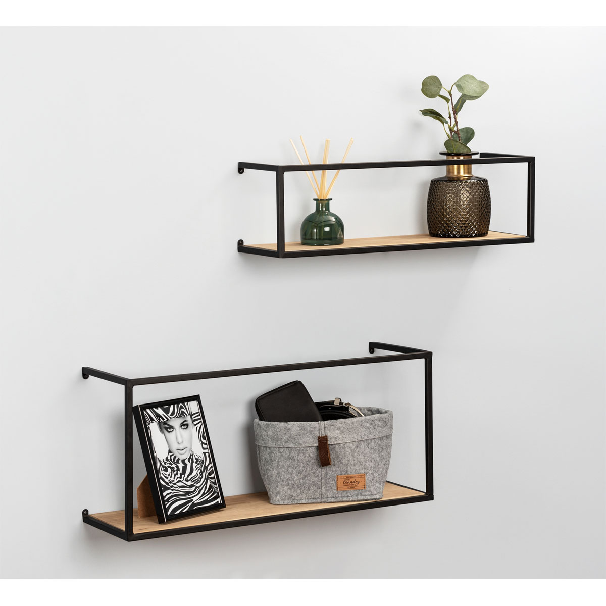 Wenko  Wandregal Geo 2er Set 2 Wandregale in verschiedenen Größen Bild 9