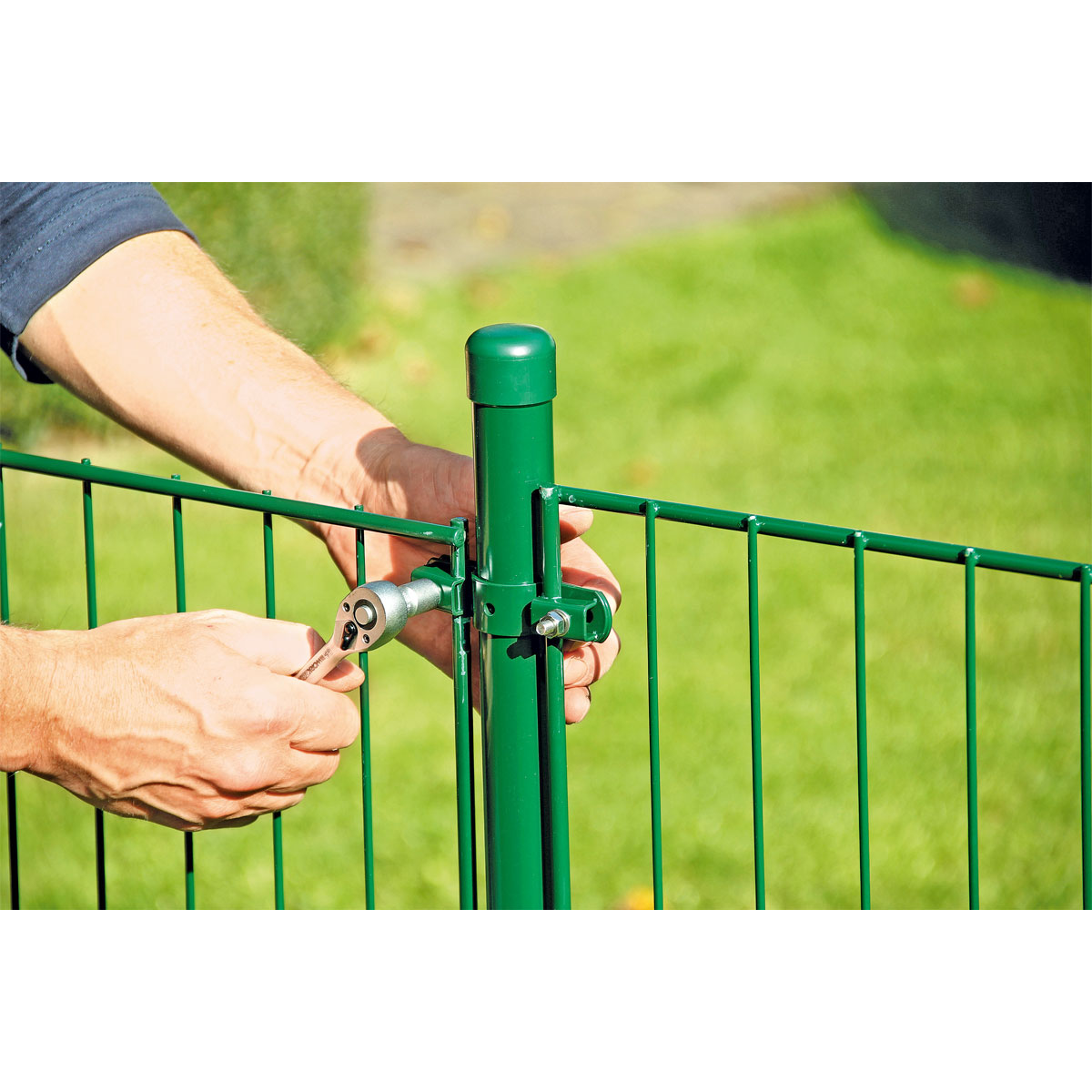 Durabil Einstab-Gittermatte grün 200 x 100 cm Bild 5