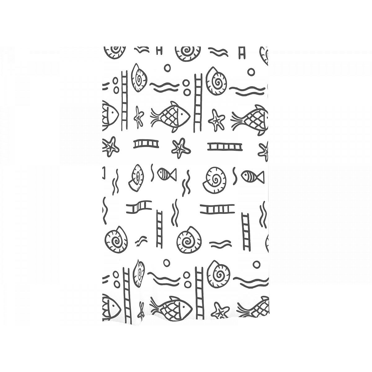 Valblue  Duschvorhang Under grau 240 x 180 cm