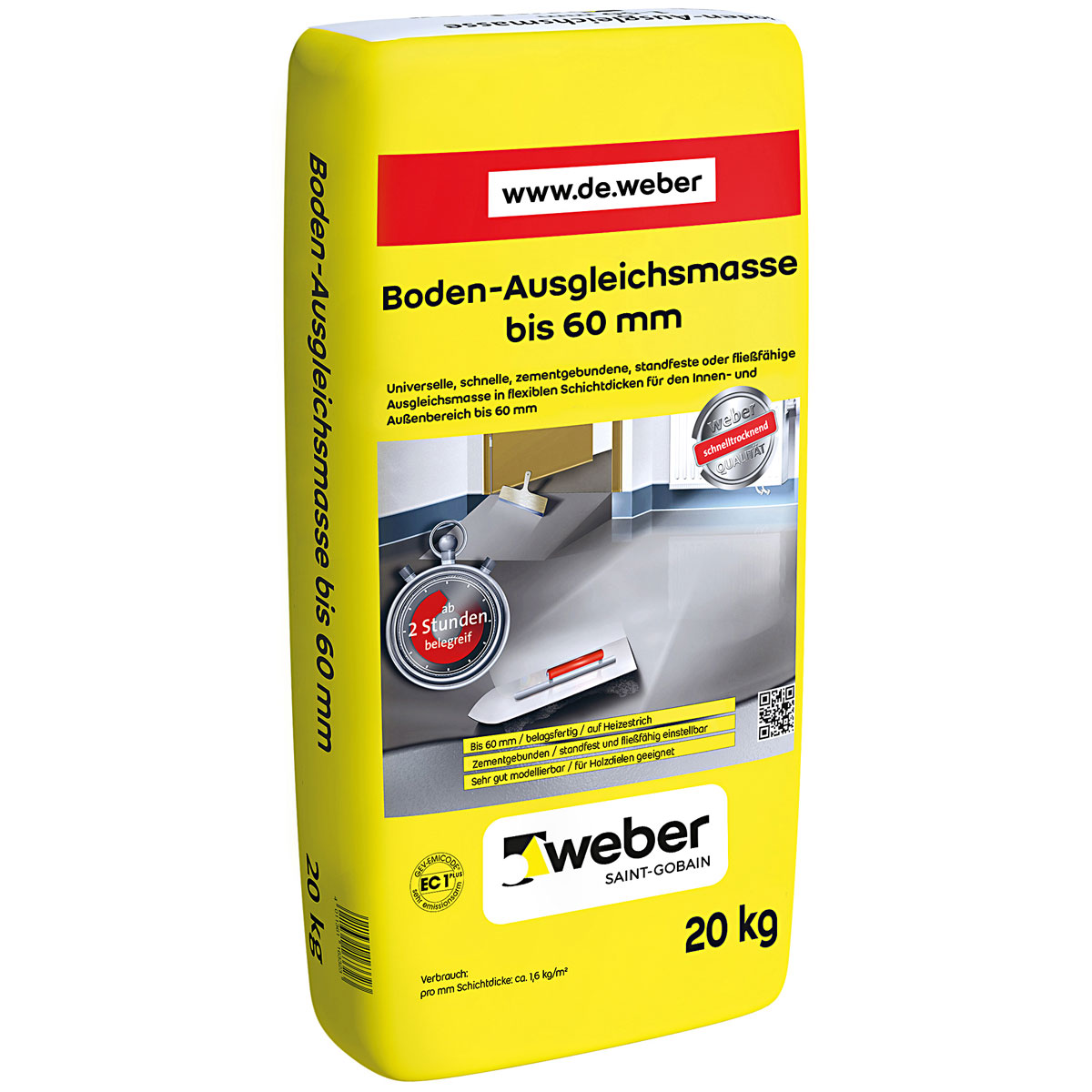 Boden-Ausgleichsmasse 20 kg