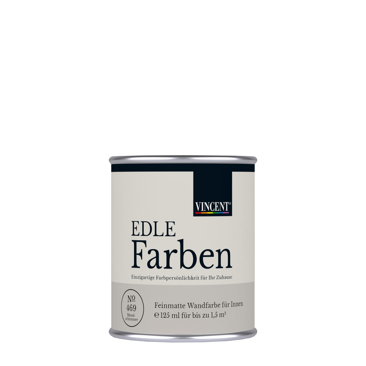Vincent  Wandfarbe EDLE Farben Mondschimmer matt 0,125 L