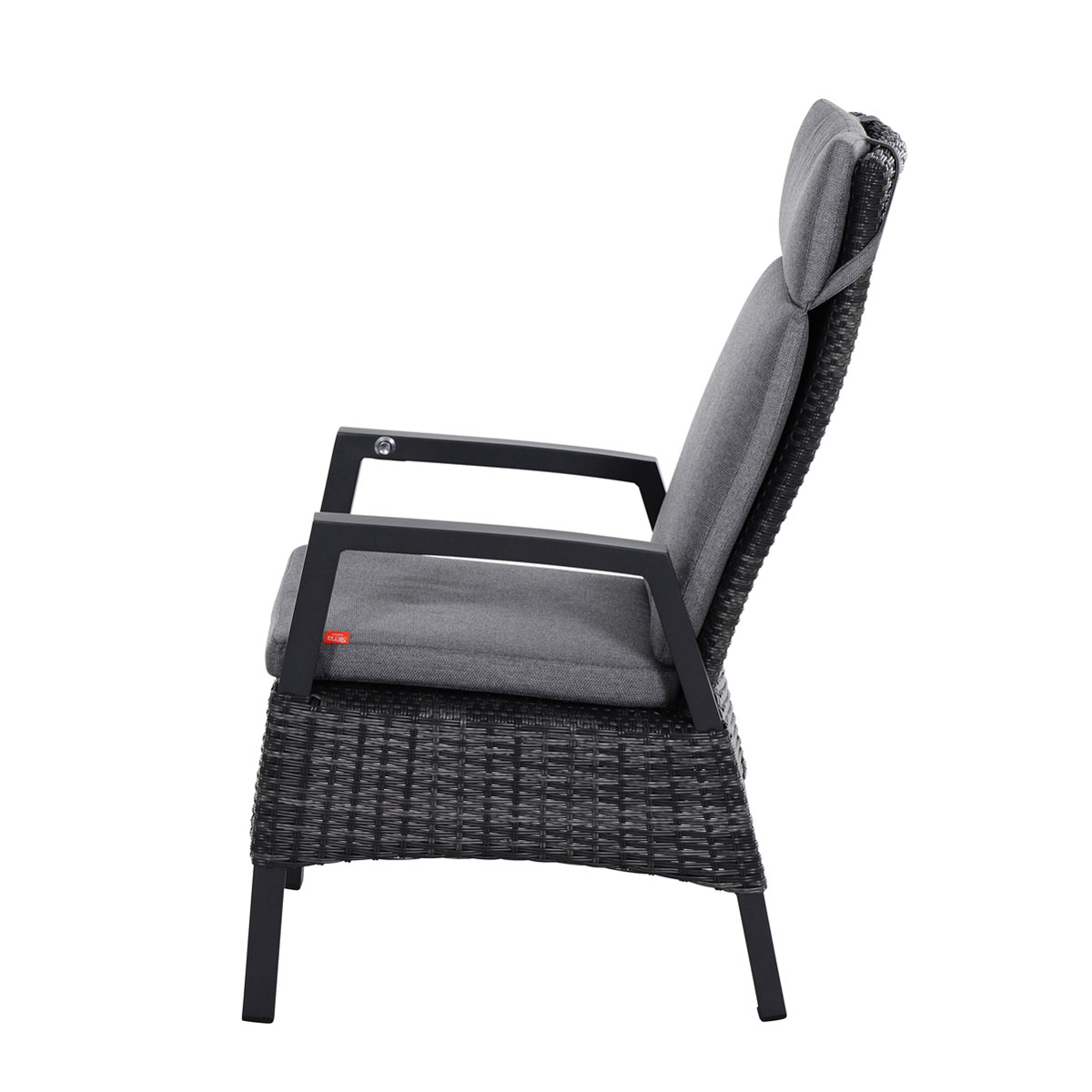 Siena Garden Positionssessel Taranto Aluminium-Gestell anthrazit Gardino-Geflecht Bild 2