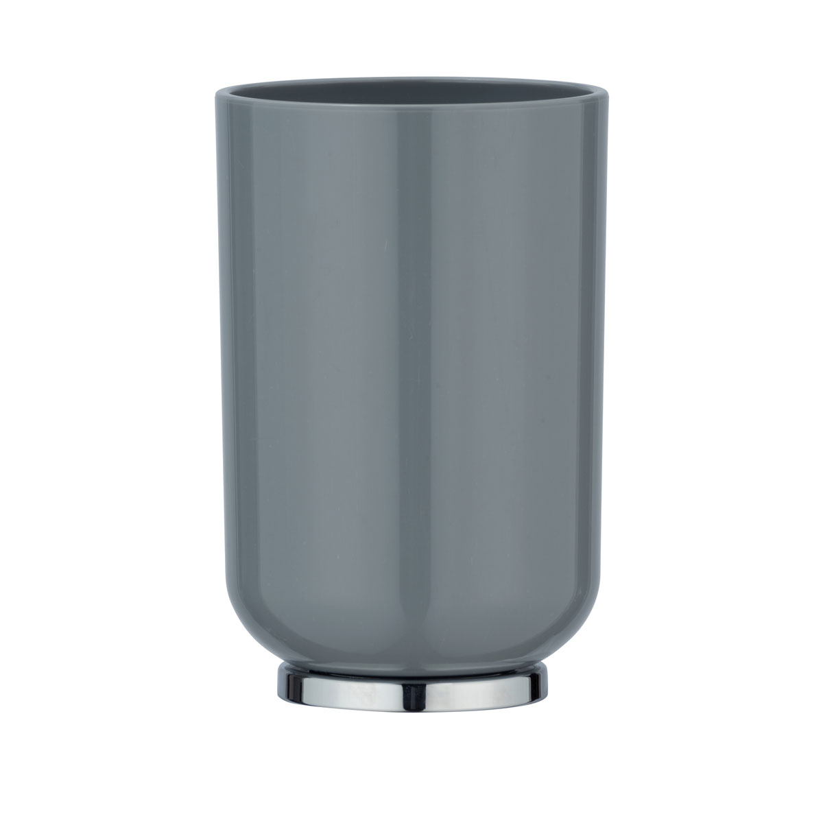 Wenko Zahnputzbecher Posa grau/chrom Bild 3