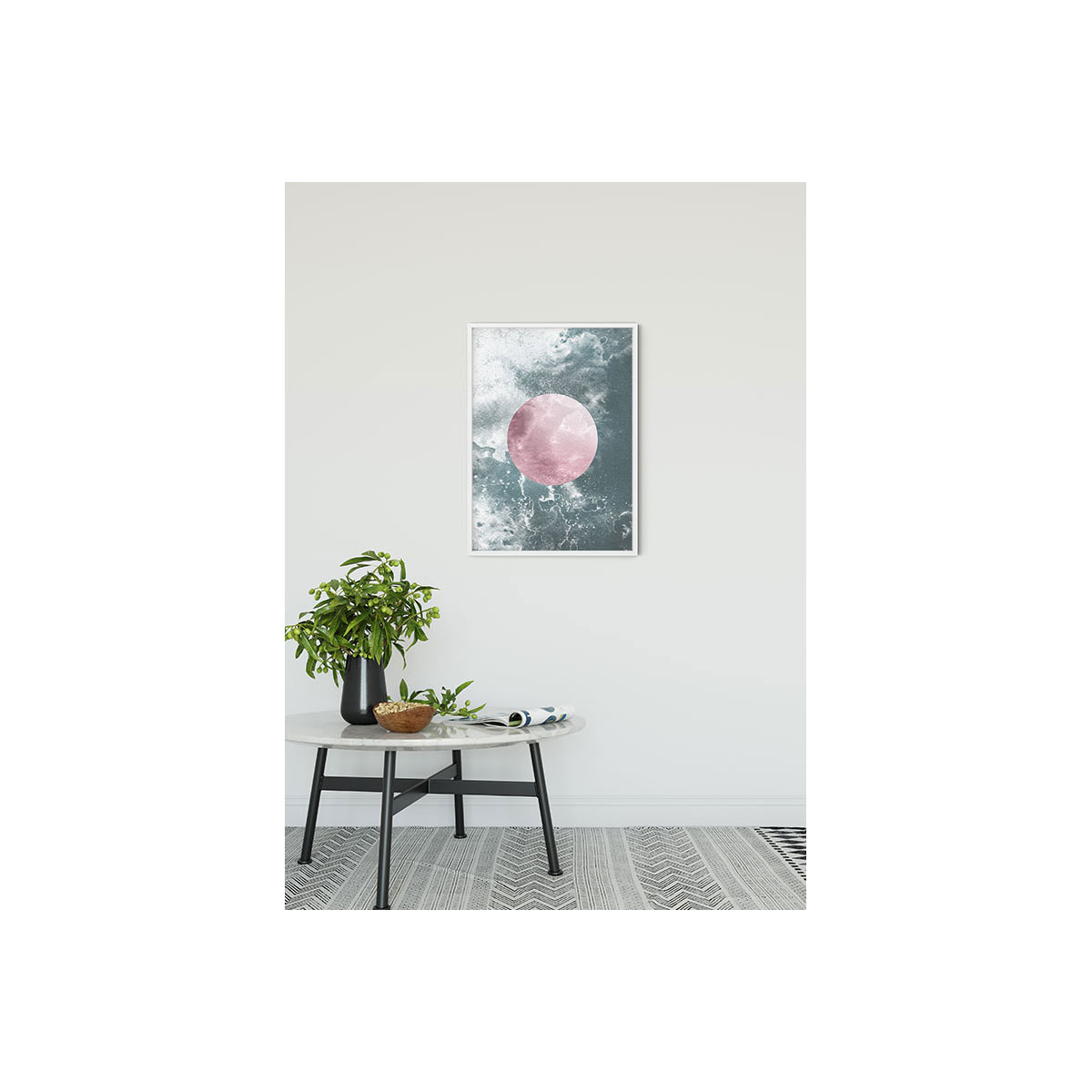 Komar  Wandbild Solum Aqua 50x70 cm