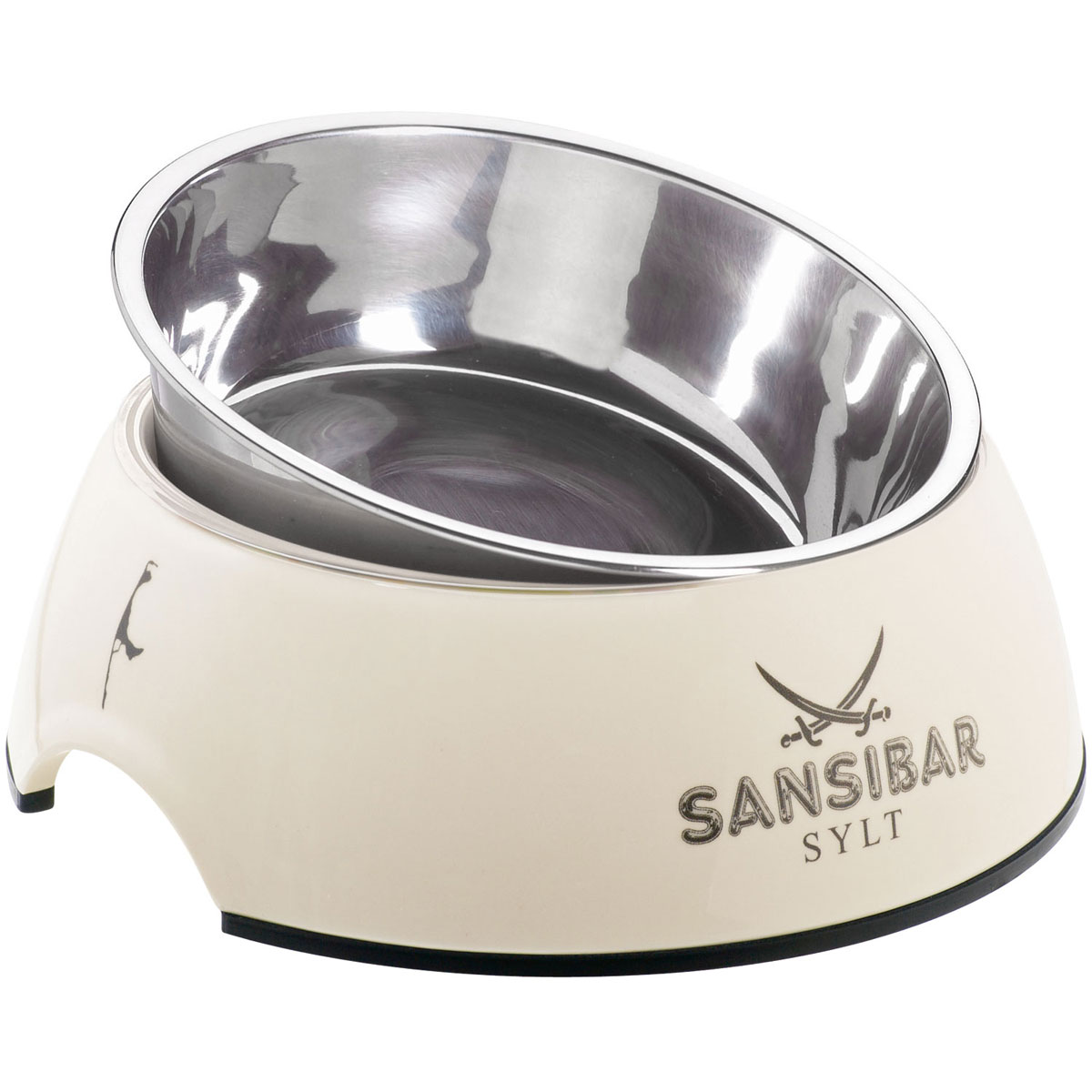 Hunter  Dog Napf Melamin Sansibar weiß 350ml Bild 3