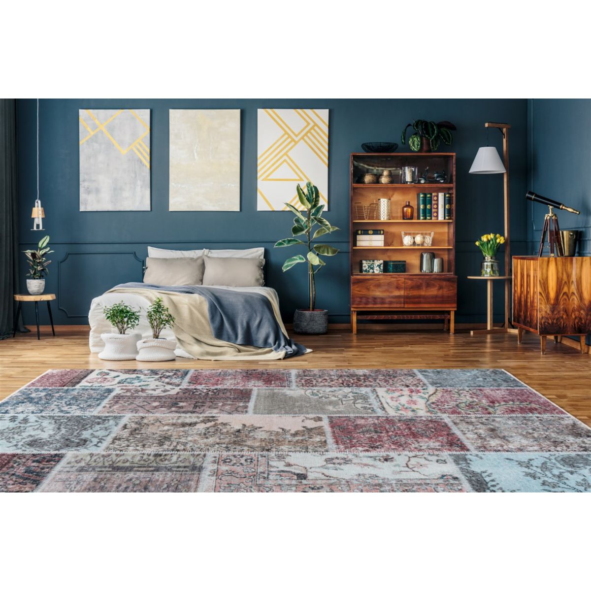 Toska 225 Multi / Rot 240cm x 330cm Bild 2