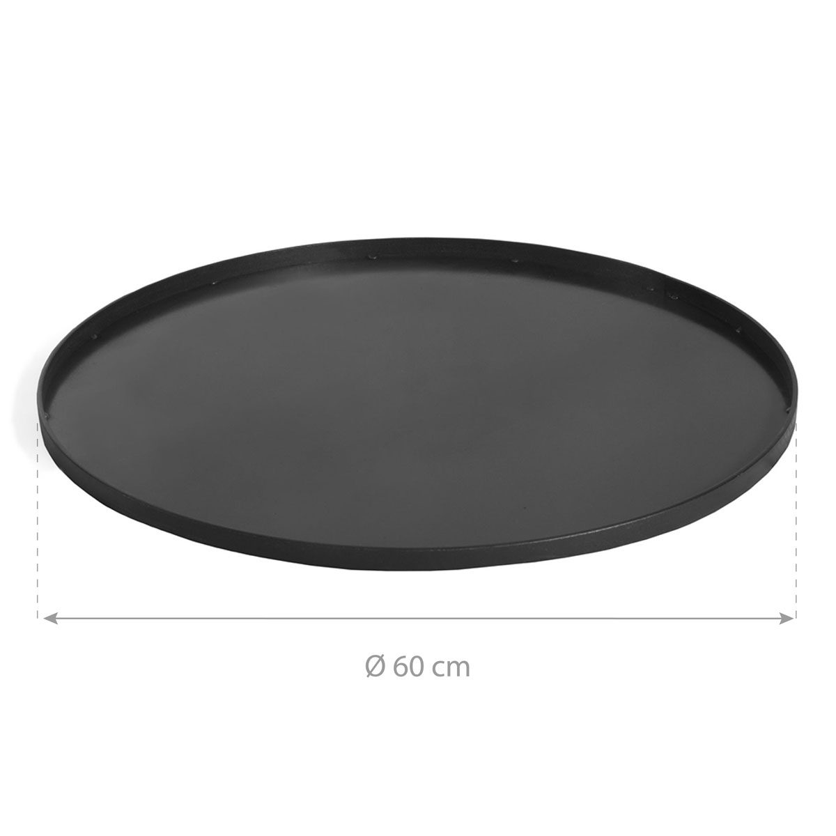 CookKing Bodenplatte 60 60cm Schwarz Bild 2