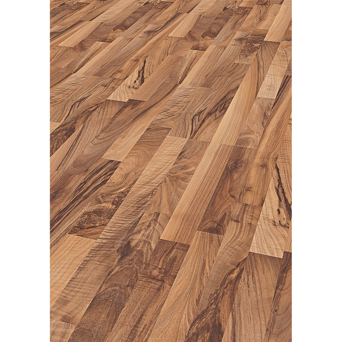 Basic Laminatboden Nussbaum 137,6 x 19,3 cm Bild 2