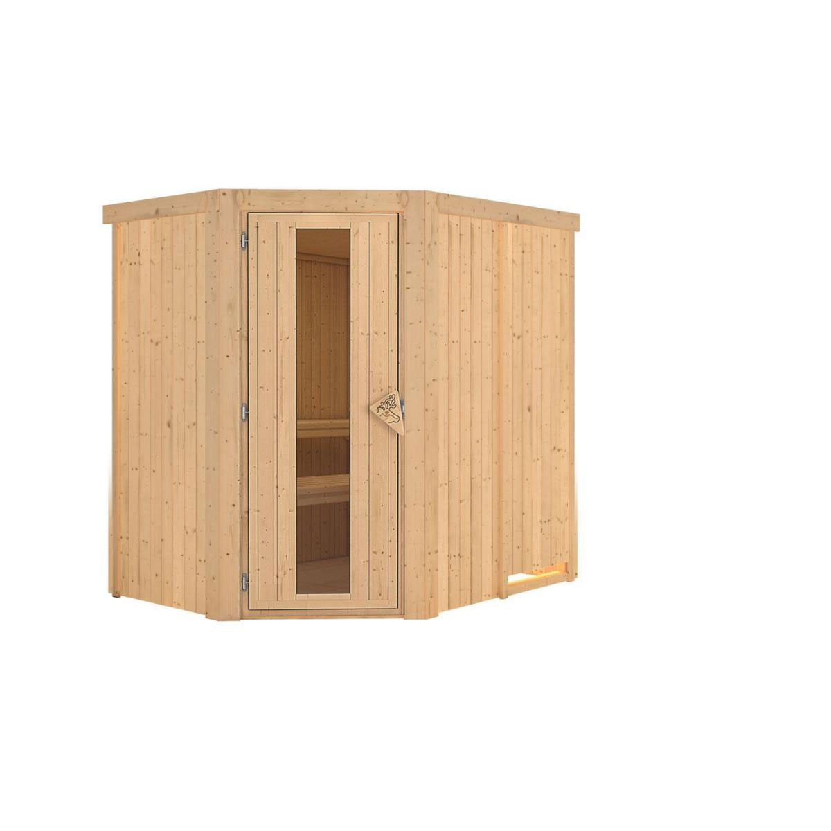 Karibu Carin Eckeinstieg ohne Ofen ohne Kranz Energiespartür Bild 2