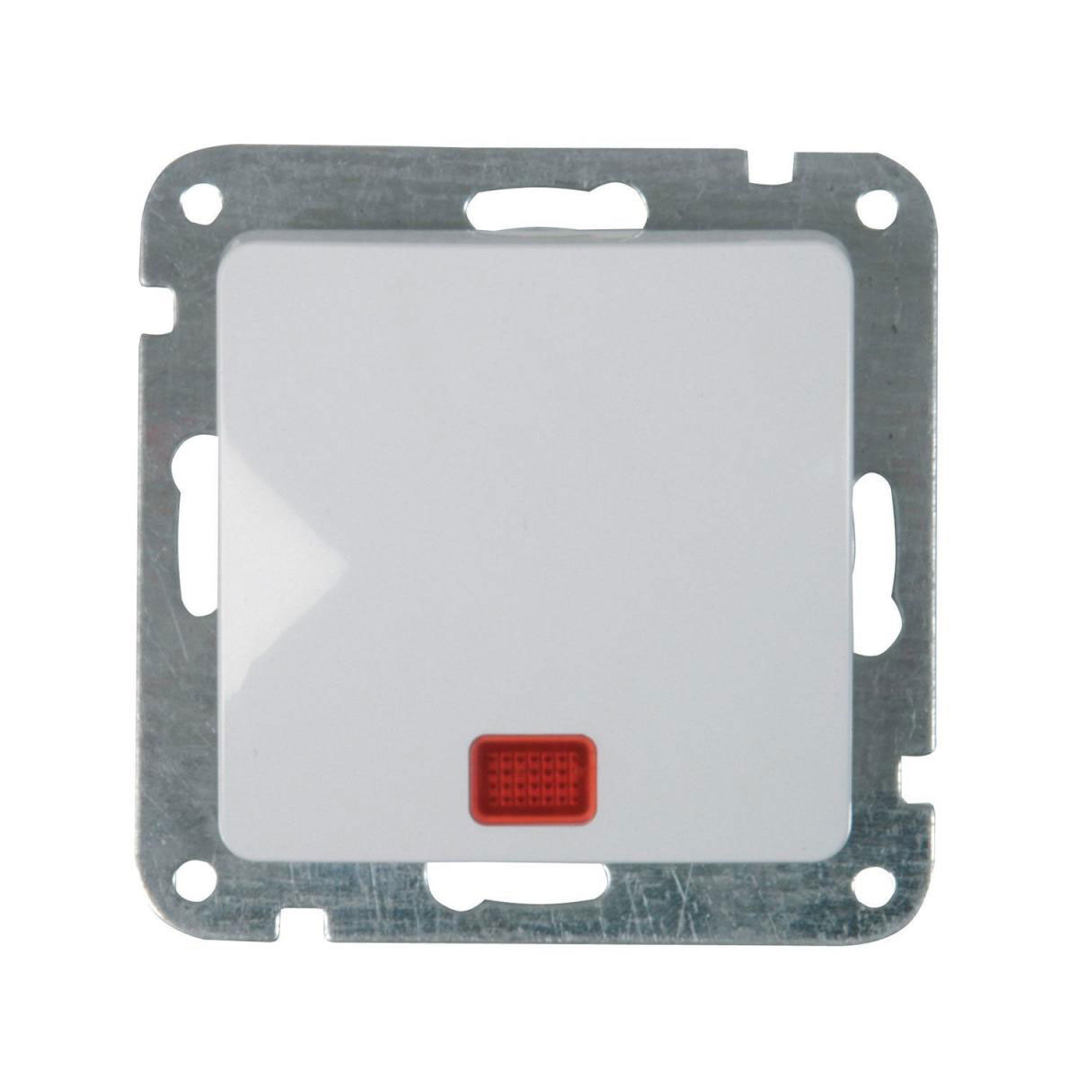 Kontrollschalter Monaco ultraweiß Serie 202