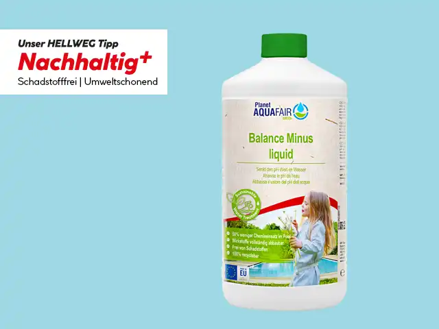 AQUAFAIR Balance Minus liquid Pooldesinfektion.