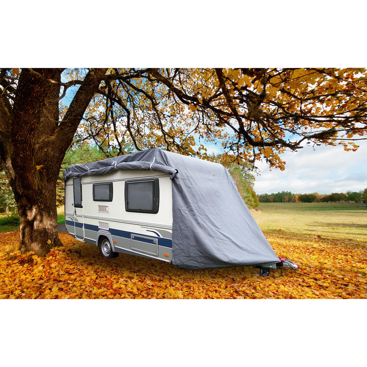 Green Yard Wohnwagen Abdeckplane Caravan Cover S 460 x 250 x 220 Bild 2