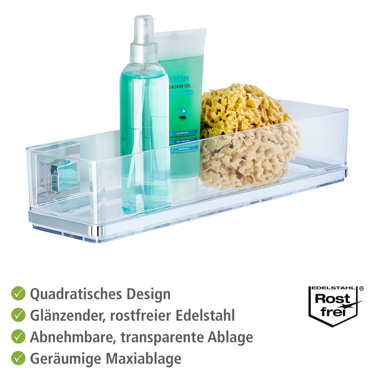 Wenko Vacuum-Loc Maxiablage Quadro Bild 3