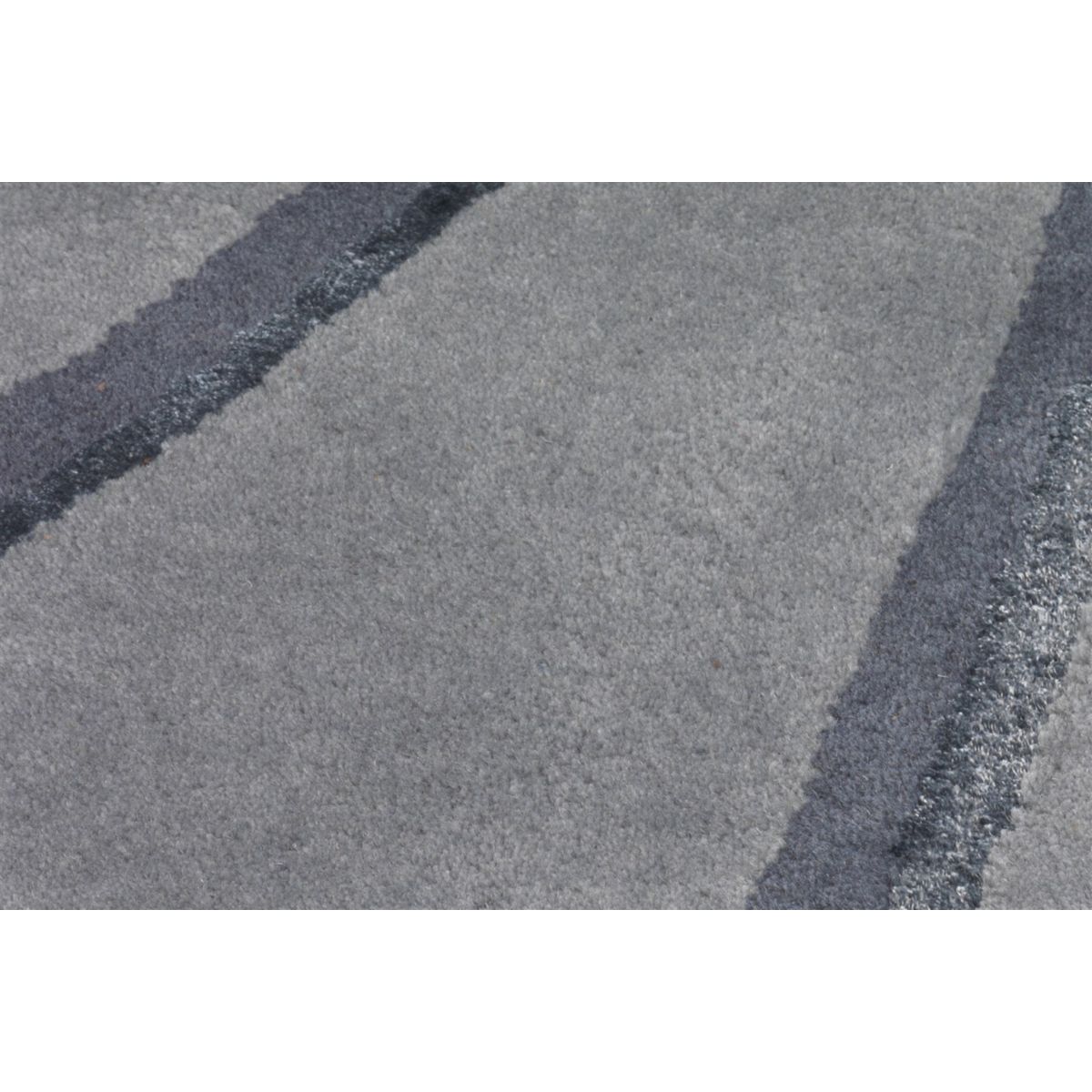 Satin 8063 Grau 170cm x 240cm Bild 3