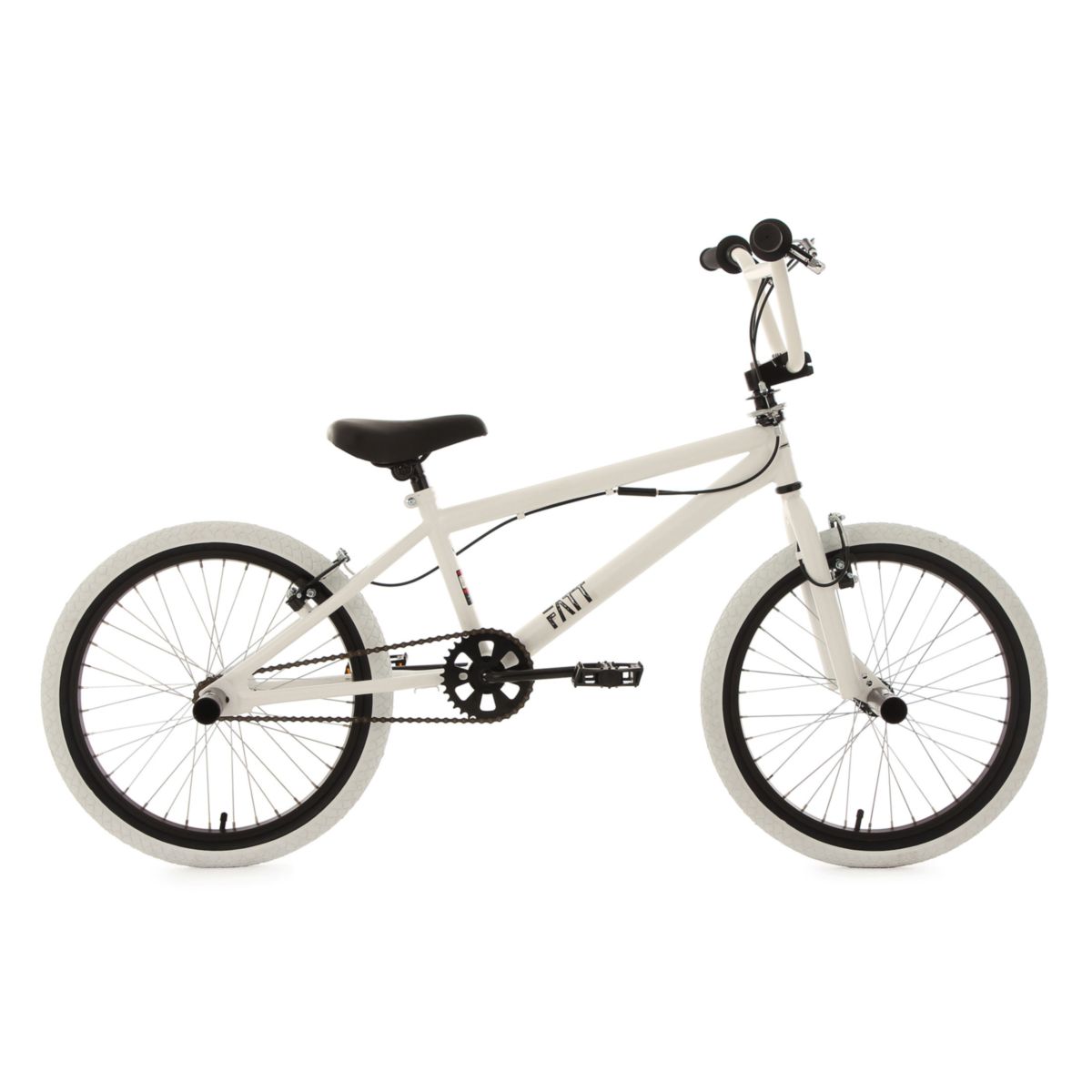 BMX Freestyle 20'' Fatt weiß KS Cycling