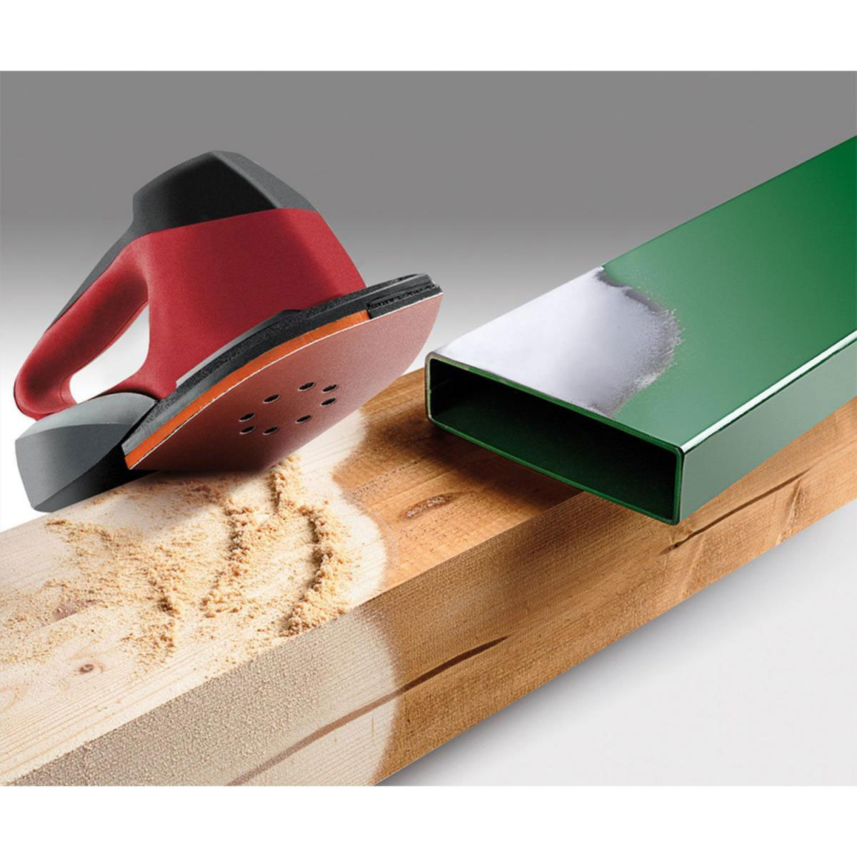 kwb  Schleifdreiecke Quick Stick Holz und Metall 107 x 175 mm K180 Bild 3