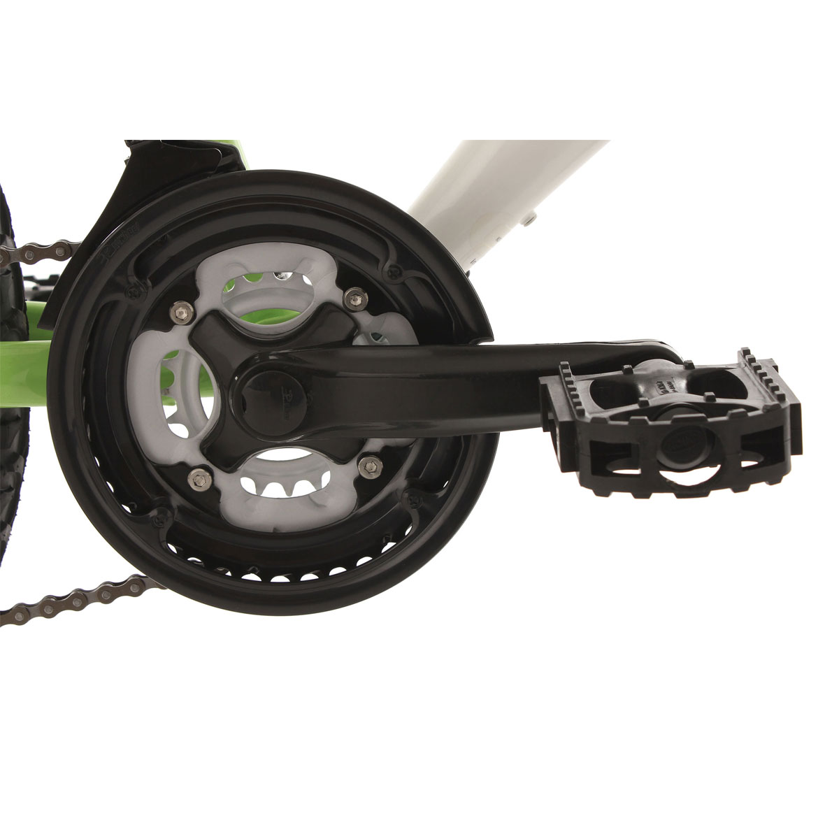 KS Cycling Jugend-Mountainbike Zodiac Fully 24 Zoll weiß-grün Bild 2