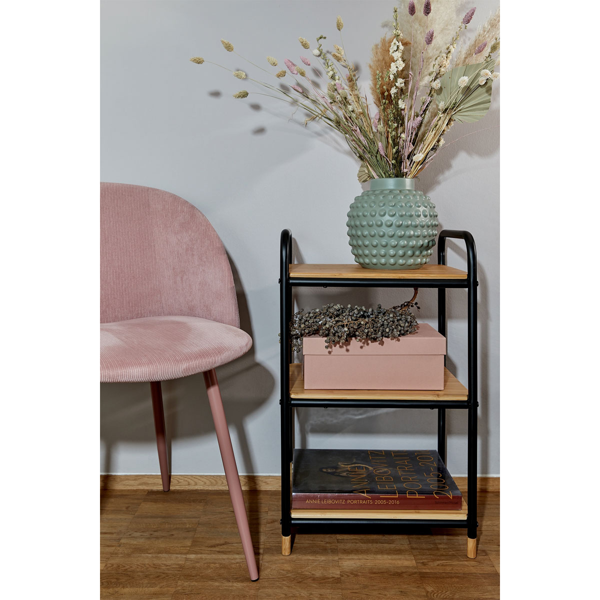 Wenko  Regal Loft aus Bambus mit 3 Etagen Badezimmerregal Wohnregal Bild 9