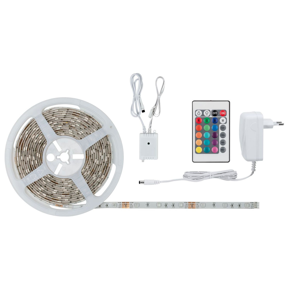 Paulmann SimpLED Strip Set 5m RGB weiß Bild 6