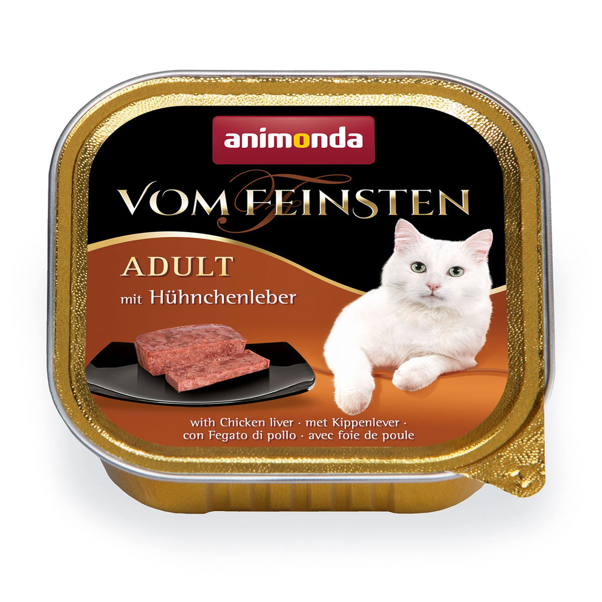 animonda Vom Feinsten  Nassfutter Hühnchenleber 100 g