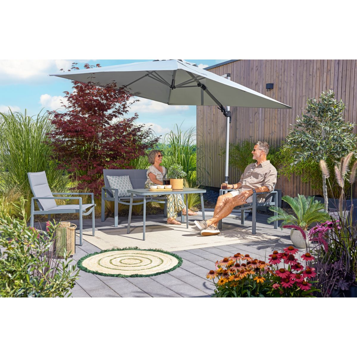 Haveson Lounge-Set Luzern 4-teilig Bild 2