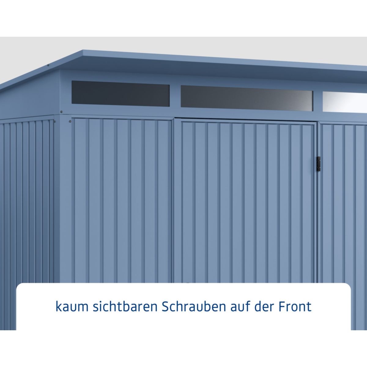 EcoStar  Gerätehaus Trend-PTyp 2RAL5014 1 flg Bild 4