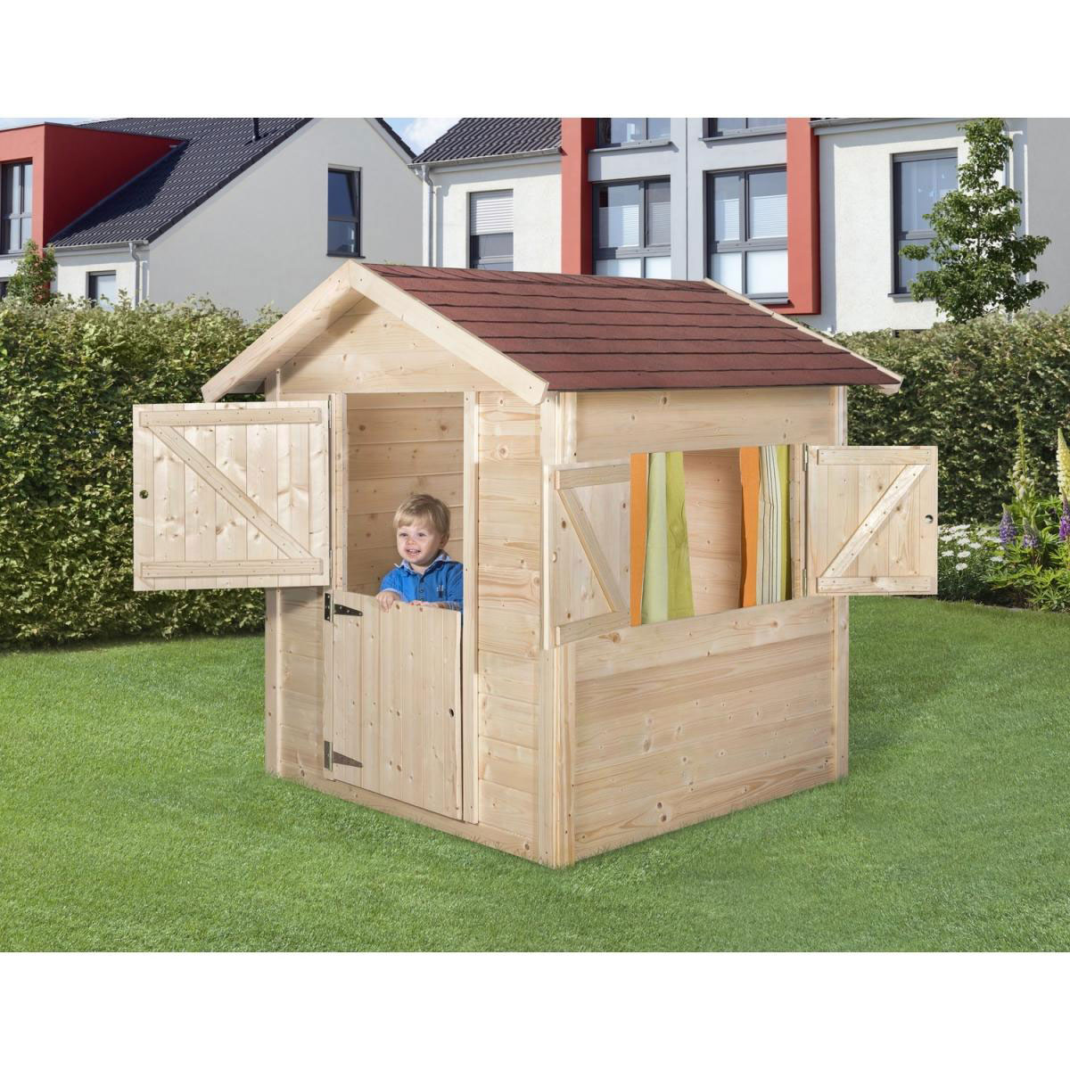 Weka Drachenhöhle Tabaluga inkl Fensterläden