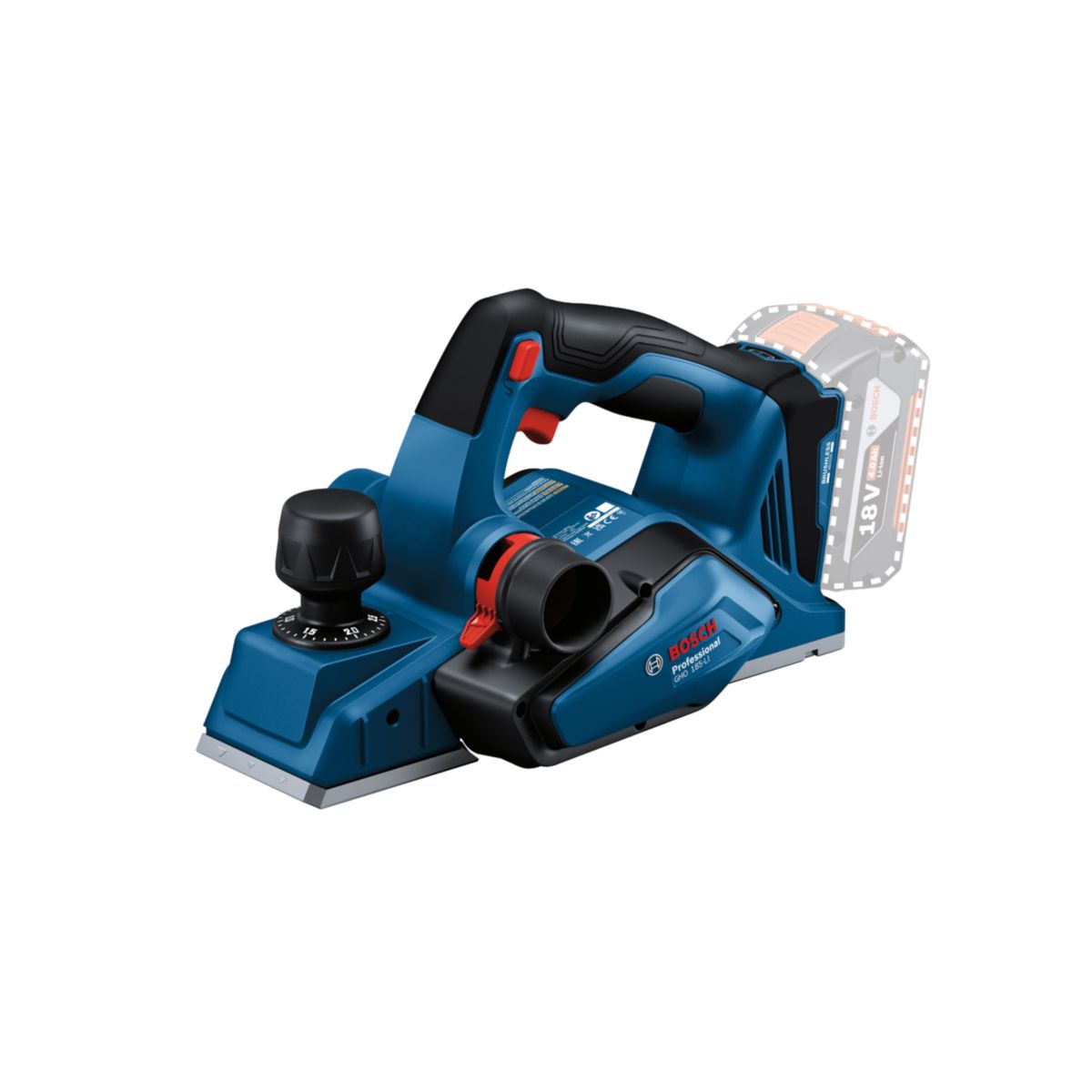 Bosch Professional Akku-Hobel GHO 18V-26 Professional solo
