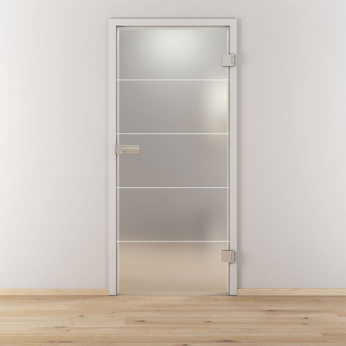 Novadoors Glasdrehtür NOVA 582 mattiert 95,9 x 197,2 cm Rechts