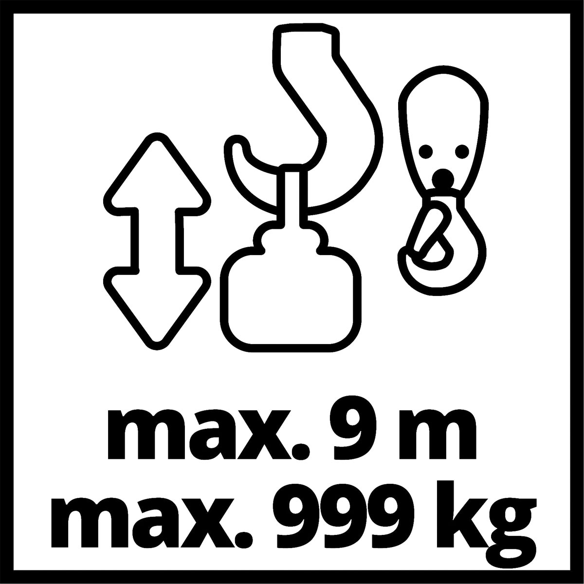 Einhell Seilhebeseilzug TC-EH 1000 Bild 7