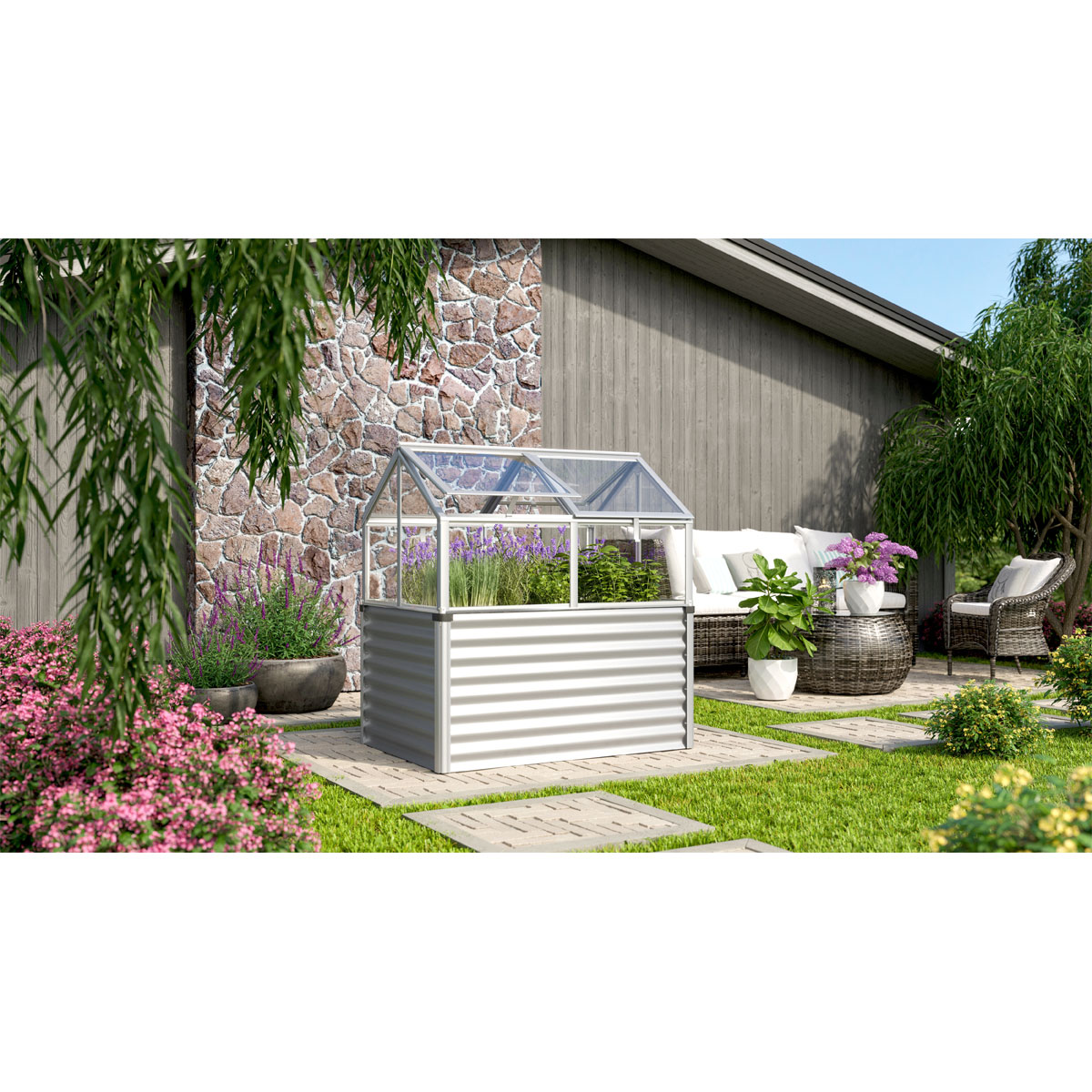 Vitavia  Frühbeet Zola ESG alu Bild 1