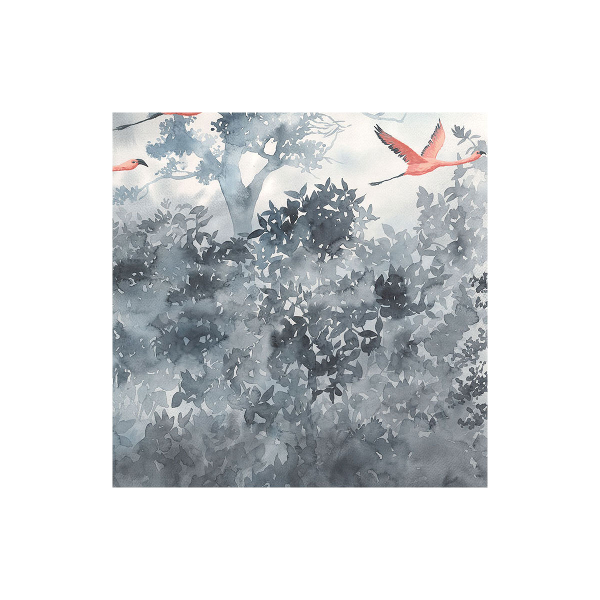 Komar  Vlies Fototapete Flamingos in the Sky 400x280 cm Bild 8