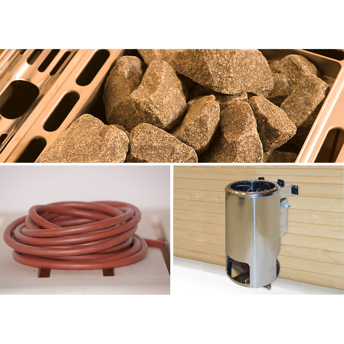 Weka Saunaofenset 9, 3,6 kW, Kompakt, 230 V