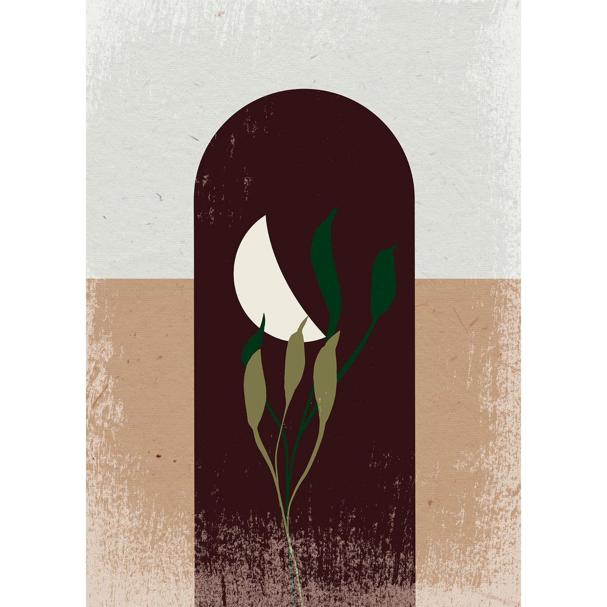 Komar  Wandbild Silence Half Moon 50x70 cm Bild 2