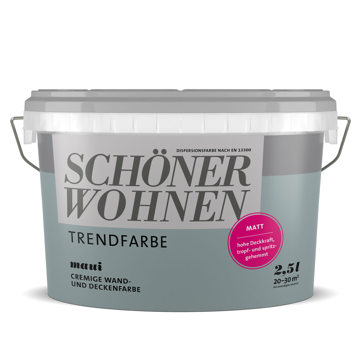 Schöner Wohnen Farbe Trendfarbe Maui Matt 2,5 L