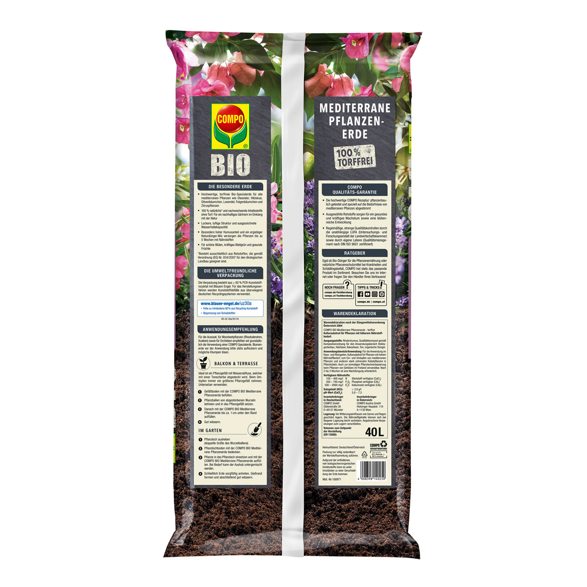 Compo BIO Pflanzerde torffrei 50 L Bild 2