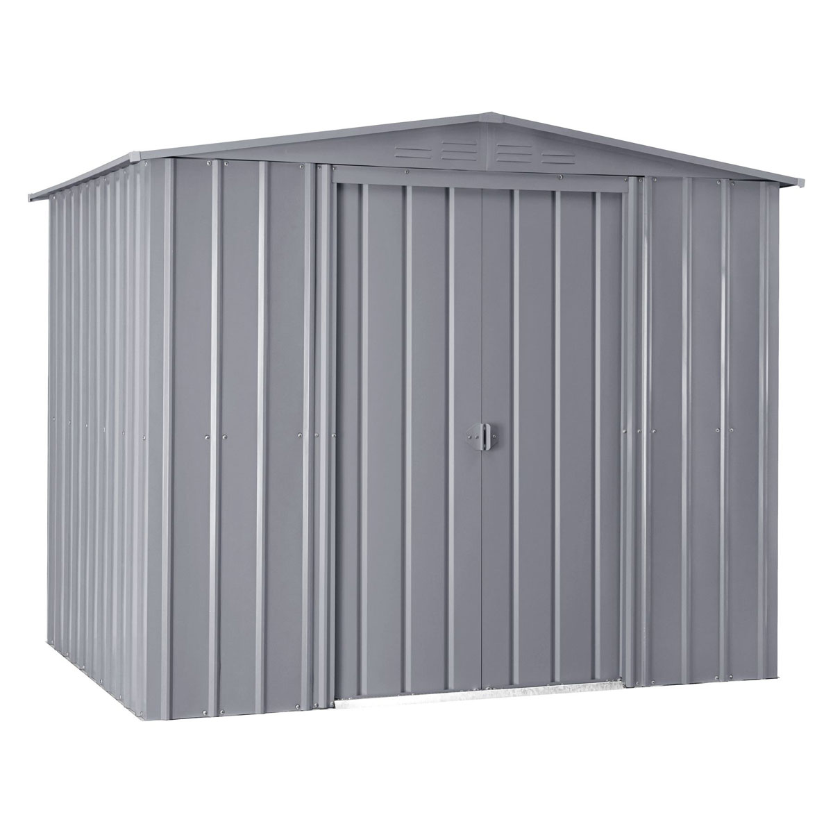 Globel Gerätehaus Dream 5,5m² silber Bild 1