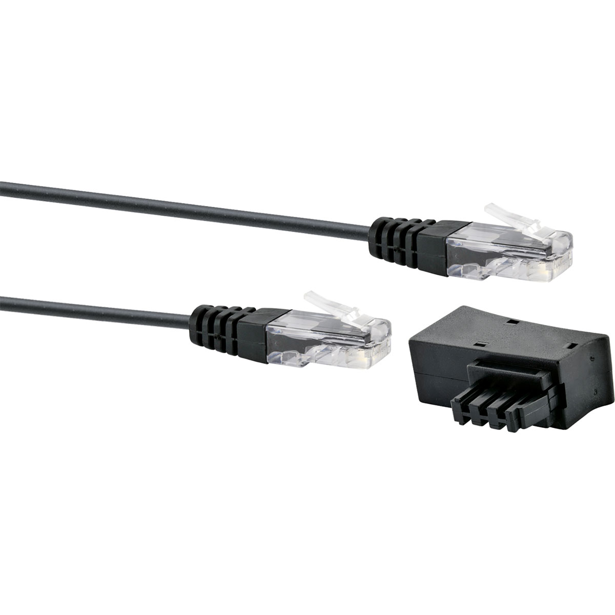 Schwaiger Steckeradapter TAE/DSL mit Modemkabel 6m Bild 5