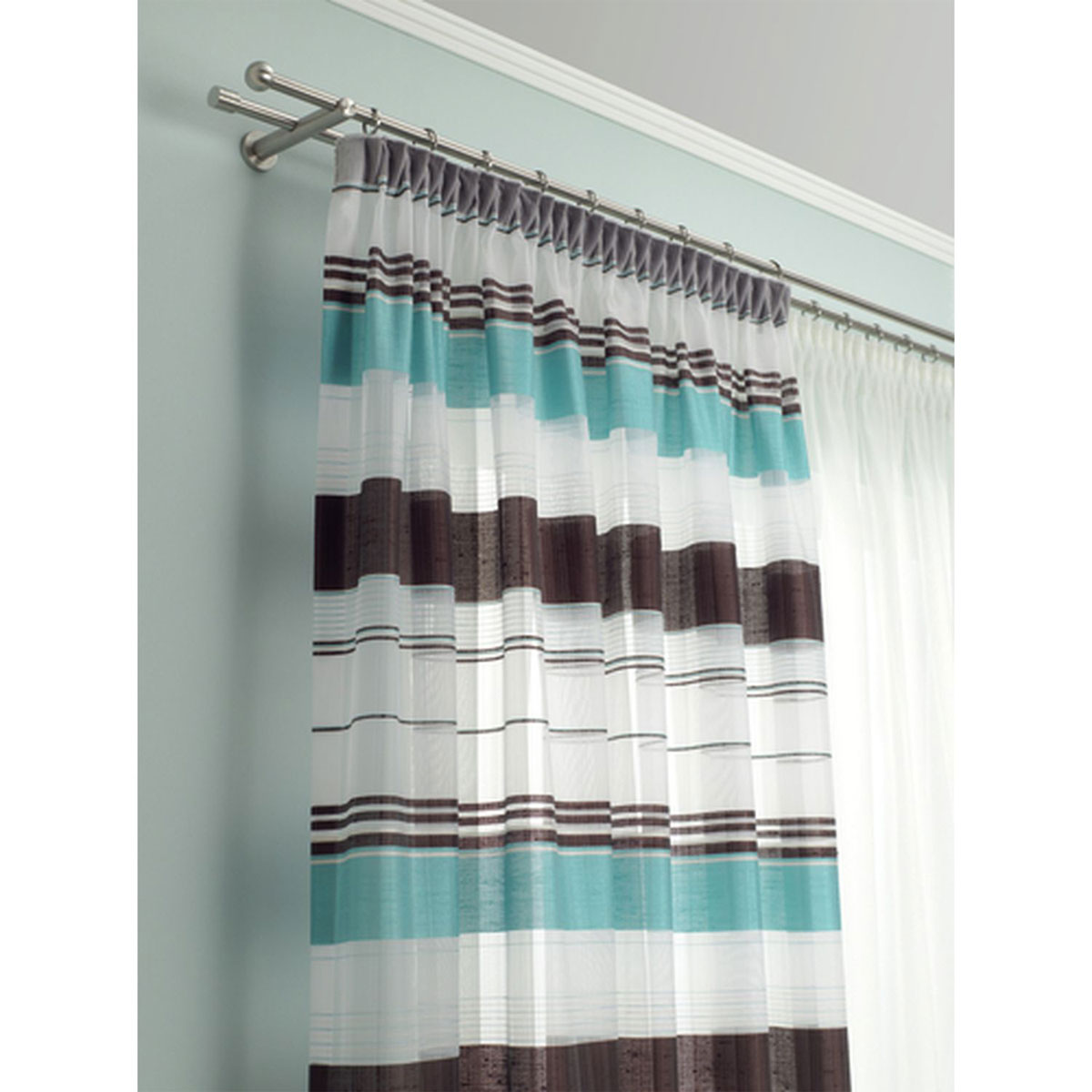 Gardinia Endstück Kugel für Durchmesser 12 mm 3,3 cm Edelstahl Bild 2