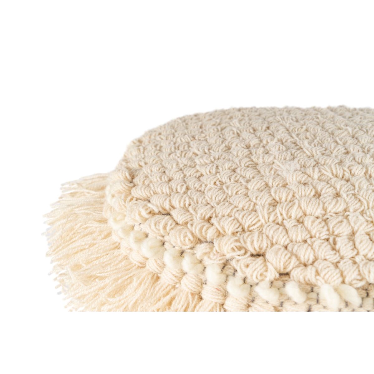 Pouf Hocker Bohist 325 Natural 35x35cm Bild 3