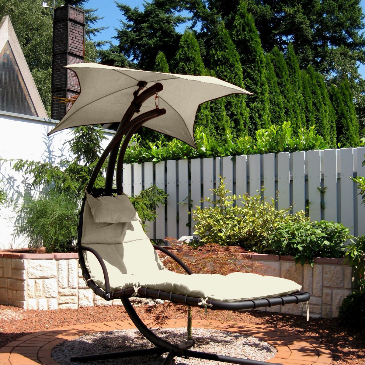 Leco Schwingliege natur Bild 3