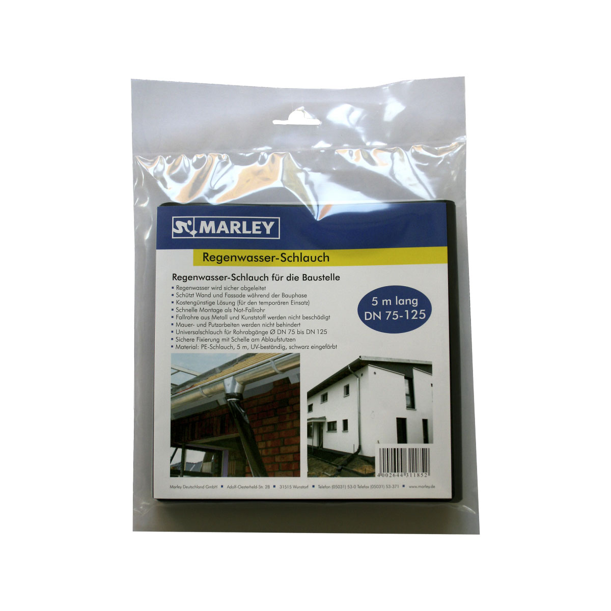 Marley Regenwasserschlauch 5 m 125 mm Bild 3