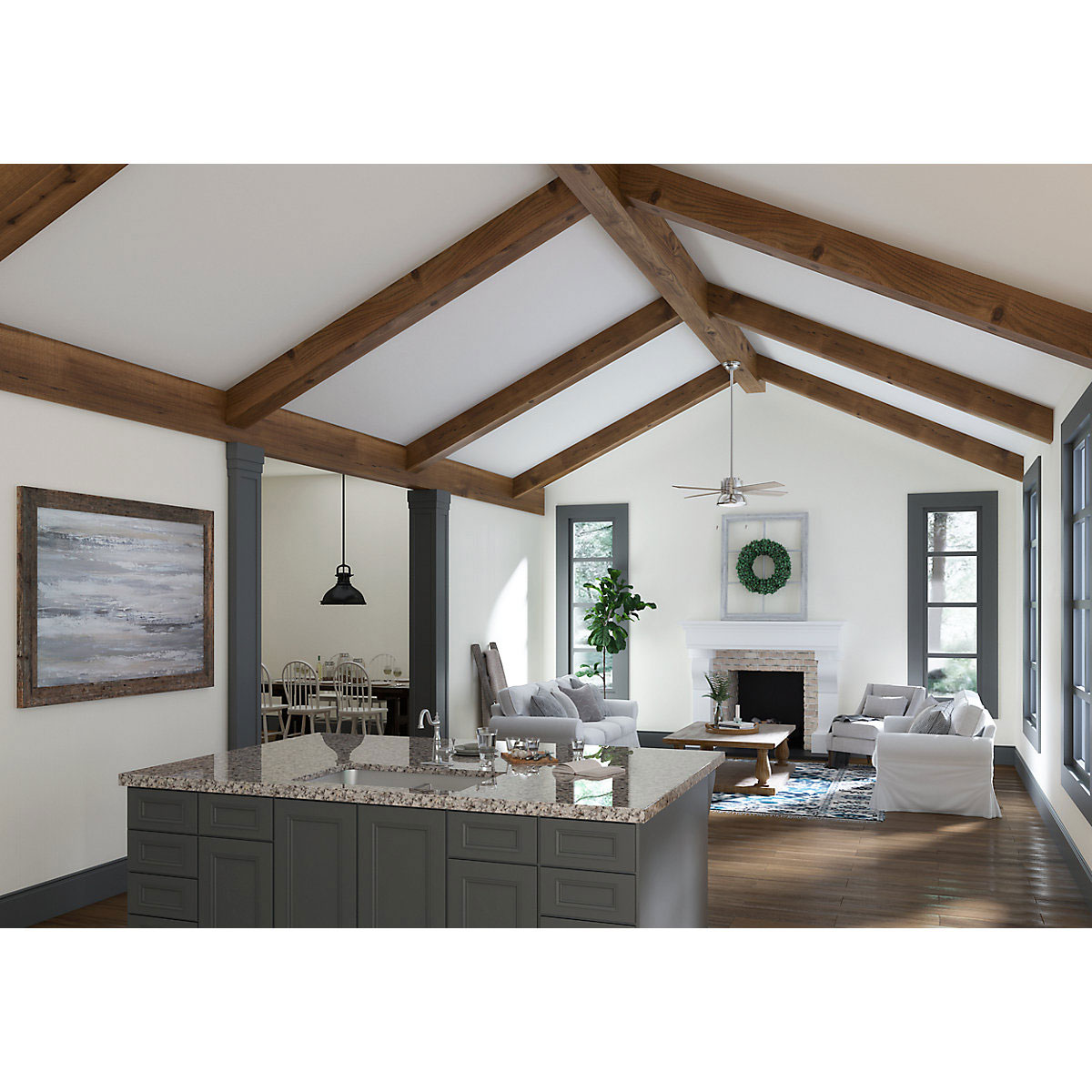 Hunter Fan Hunter Deckenenventilator Loki 132 cm Nickel gebürstet Bild 9