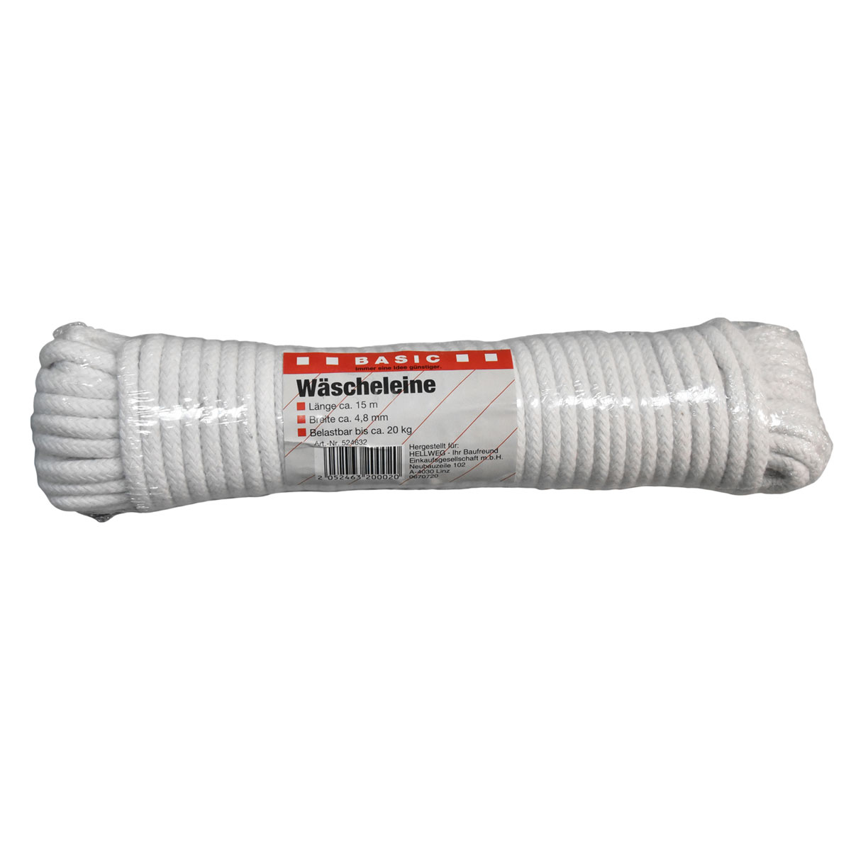 Basic Wäscheleine 15 m