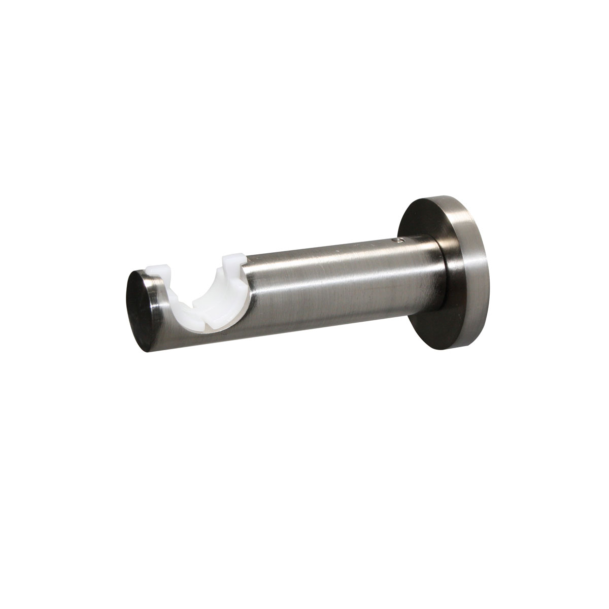 Gardinia Gardinenstange Kreta Zylinder 120-210 cm edelstahl-optik Bild 3