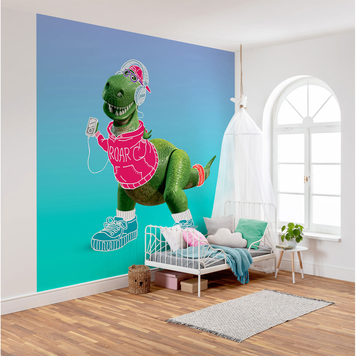 Komar  Vlies Fototapete Toy Story Roar 300x280 cm
