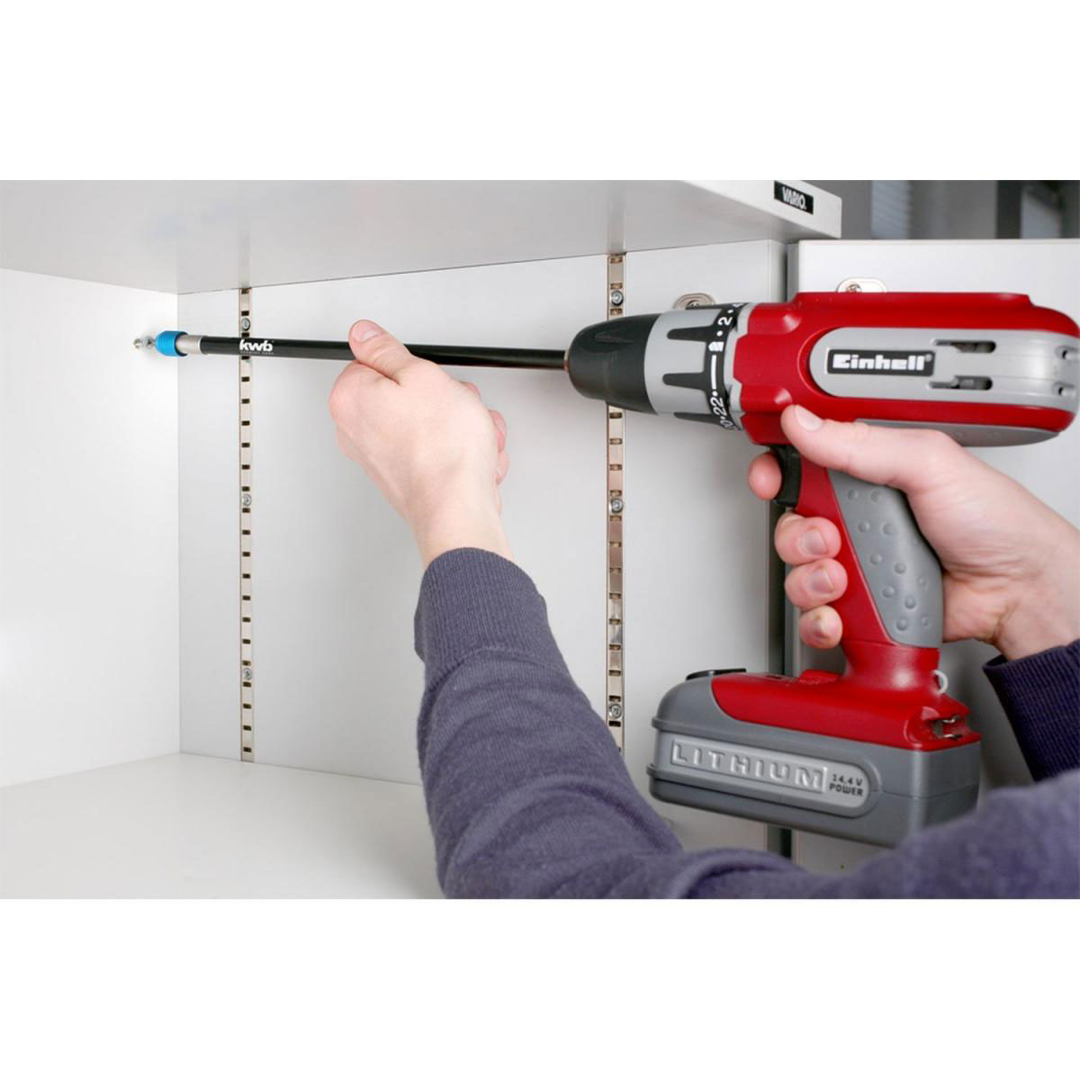 kwb  Schnellwechsel-Bithalter Quick Change extra lang 150 mm Bild 3